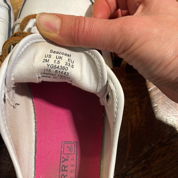 Sperry top-spider kid’s leather running shoes - Picture 2 of 4